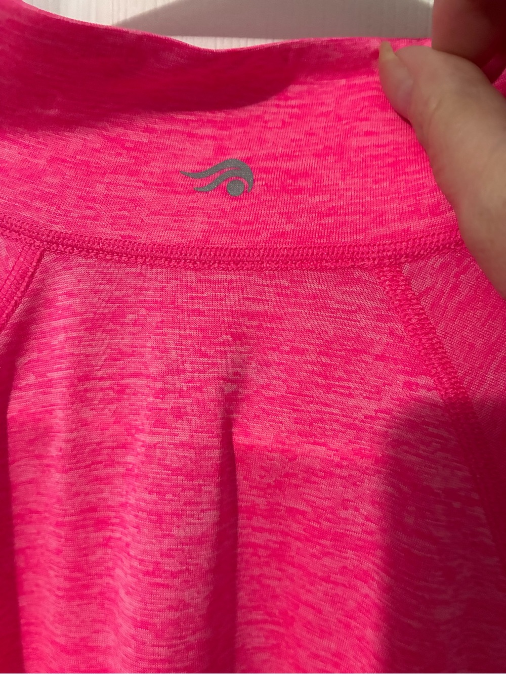 Ideology Neon Pink Long-Sleeve Quarter-Zip Top - Picture 2 of 5
